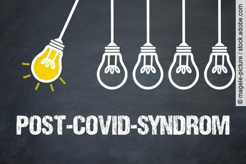 Post-Covid-Syndrom: Schriftzug